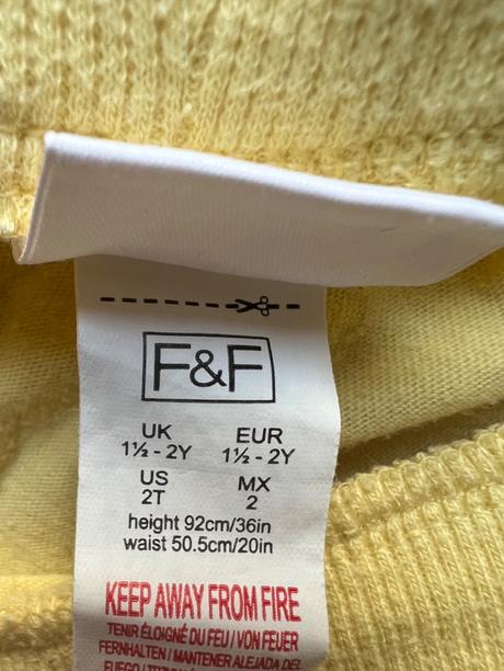 Bavlnené kraťasky na leto pre dievča, f&f,92