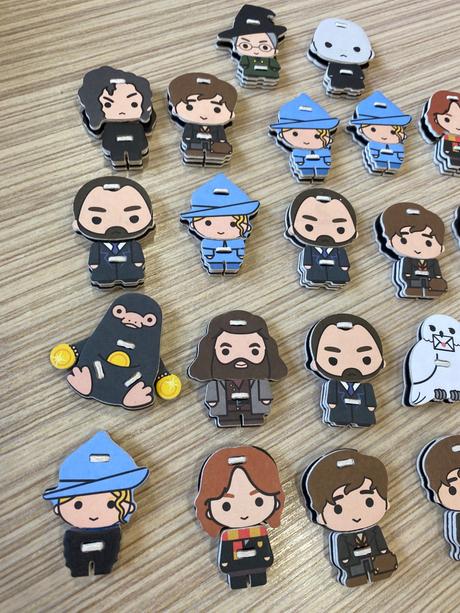 Skladacie figúrky postavičky harry potter 22 kusov,