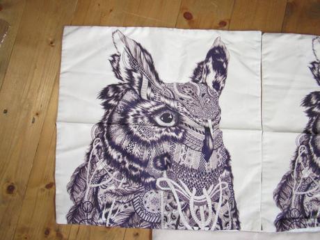 Obliečky na vankúše sovičky, 