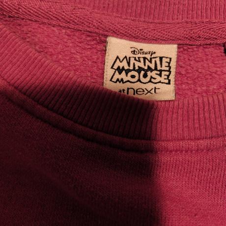 Fialová dlhá mikina minnie next, next,164