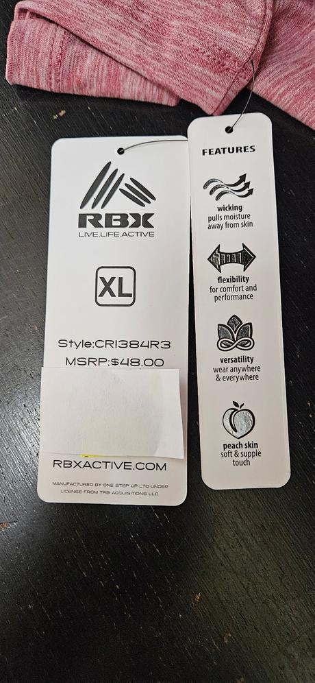 Rbx dámske funkčné tričko veľkosť xl, xl