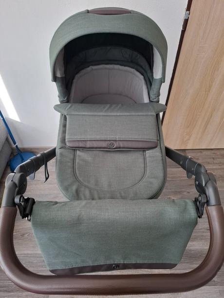 Kočík roan bloom + vajíčko cybex aton m + adaptéry, roan,roan bloom