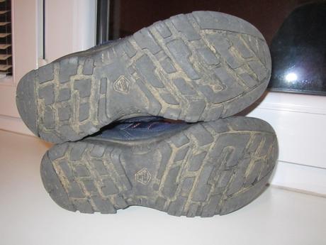 Trekové členkové topánky, quechua,35