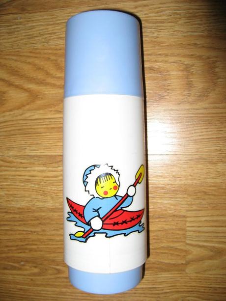 Plastová termoska, obal na fľašu,