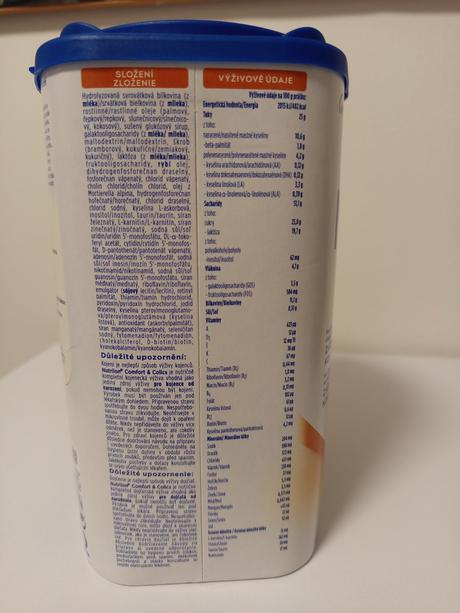 Nutrilon comfort & colics 800g, 