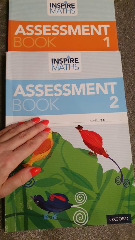 Inspire maths assessment book 1 and 2,