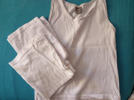 3 ks biele tielka, kik,110