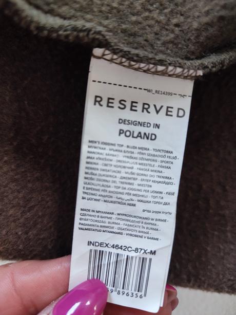 Pánska mikina zn.reserved, reserved,m