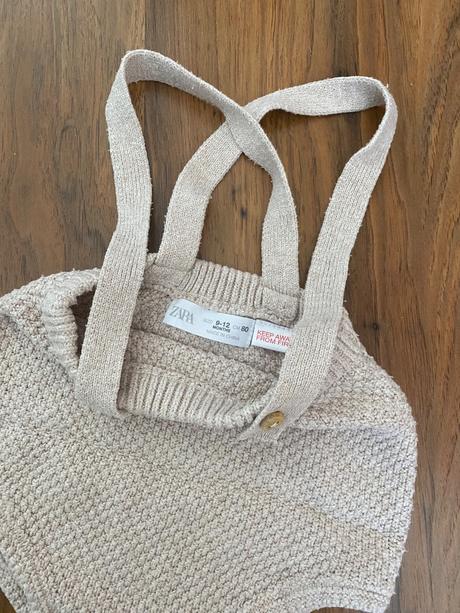 Pletene kraťasy zara, zara,80