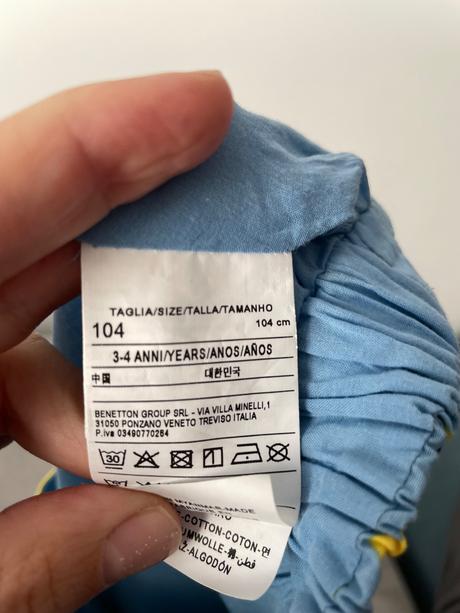 Suknička, benetton,104