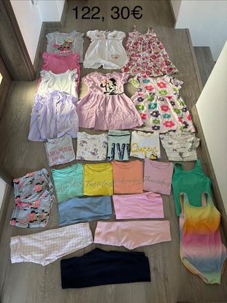 Letný balíček pre dievčatko (122), 122–134