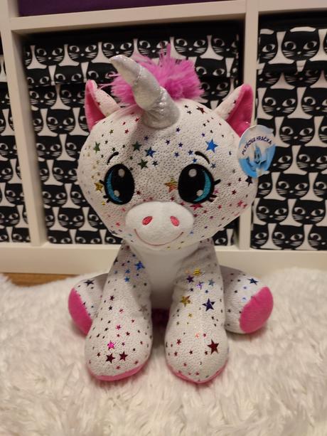 Plyšák jednorožec 30 cm, 