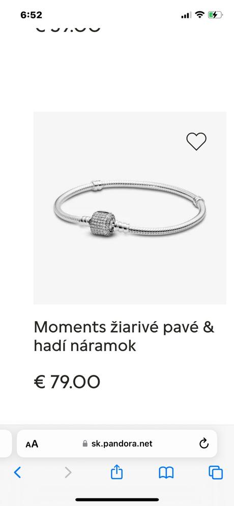 Naramok pandora, pandora