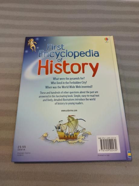 Usborne first encyclopedia of history nsu23, 