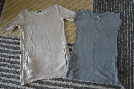 Predĺžené hrubšie tričká, camaieu,38
