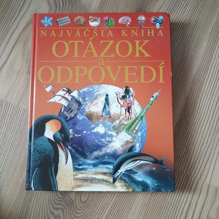 Kniha najväčšia kniha otázok a odpovedi veľmi dobr,