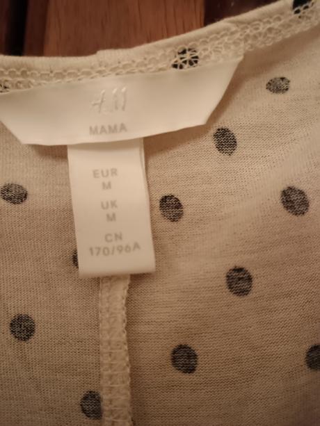 Krásne tričko na kojenie  mama h&m, h&m,m