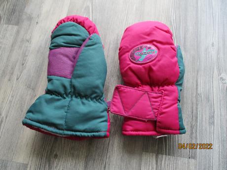 Lyžiarske rukavice palčiaky, 152