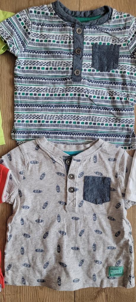 Tričká s krátkym rukávom 5ks, f&f,68