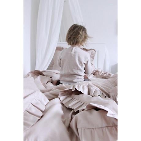 Detska volánová posteľná bielizeň zn.cotton&sweets, šírka (cm): 70,dĺžka (cm): 140