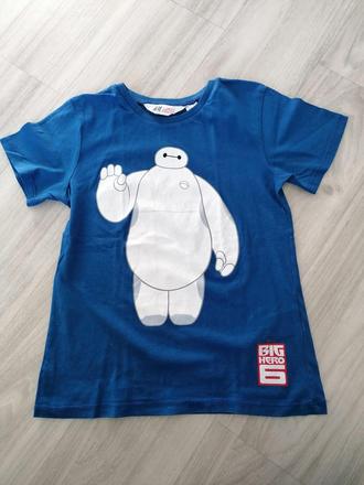 Tričko big hero, h&m,128
