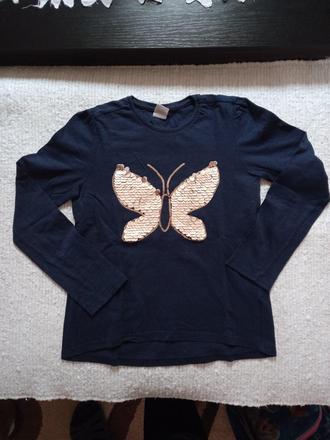 Tričko s dlhým rukávom 2 ks, f&f,134