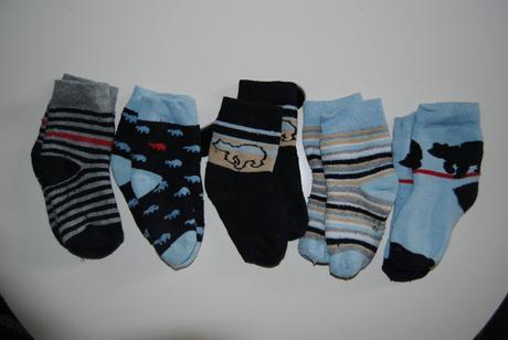 Hrubé ponožky 5ks 19/22, lupilu,20