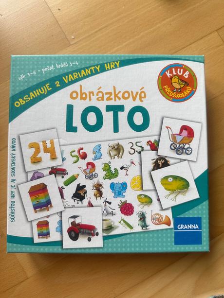 Hra obrázkové loto, 
