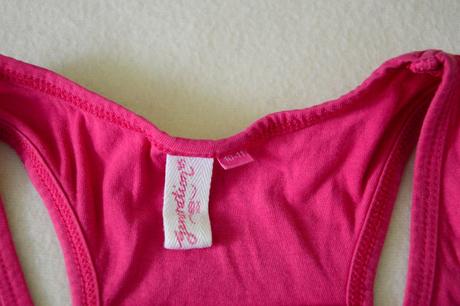 Ružové tielko - top 140-146, new look,140