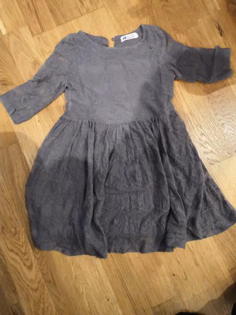 Šaty 110/ 116 na 4/6roky hm aj slavnostne/aj bezne, h&m,110