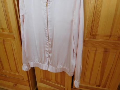 Saténová ležerná mikinka-trikot-34/36v gina, gina,36