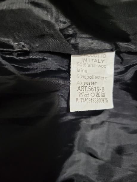 Vlnený kabát s kožušinkou, m