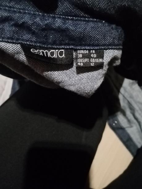 Dámska riflova košeľa, esmara,40