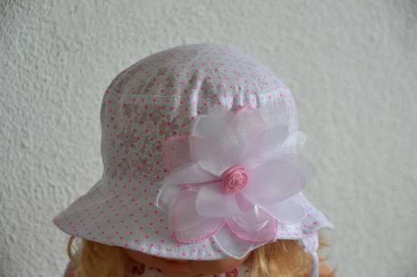Dievčenský letný klobúčik oh 42 cm, 68 / 74