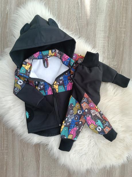 Softshellova bunda, 98 - 128