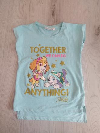 Paw patrol tričko, nickelodeon,128