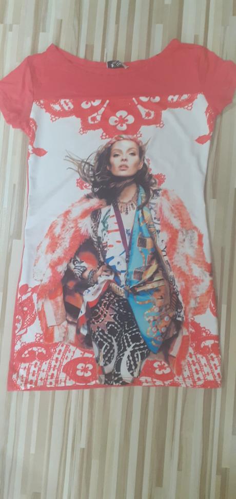 Predĺžené tričko/minišaty, xs