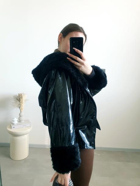 Extravagantná bunda s/m, s