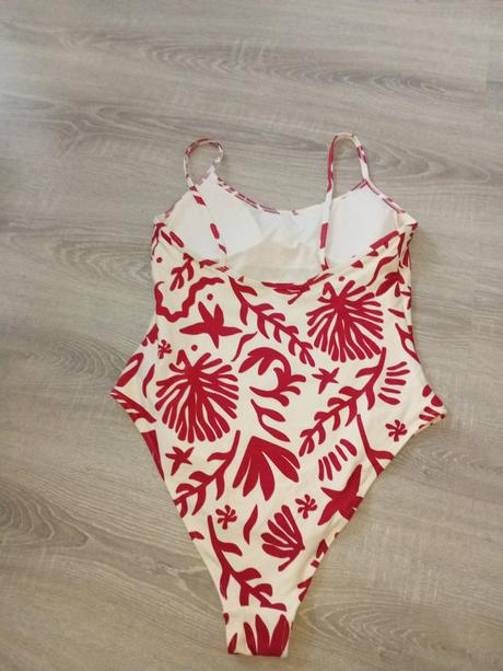 Červené plavky, h&m,m