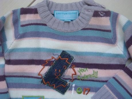 Málo nosený peknučký svetrík, cactus clone,62