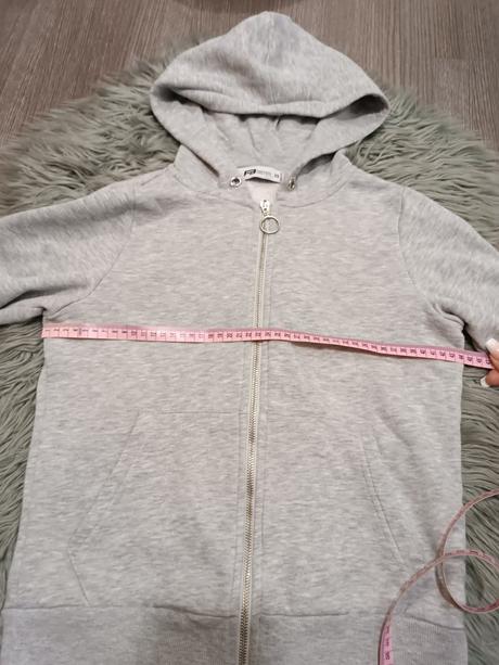 Sivá mikina veľ. xs, xs