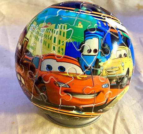 Puzzle ball cars,