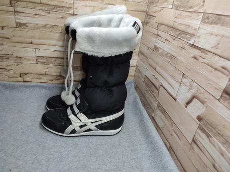 Asics - onitsuka tiger 36 - dámske čierne snehule, asics,36
