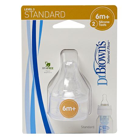 Dr. brown's 332 náhradný cumlík na fľašu standart,,