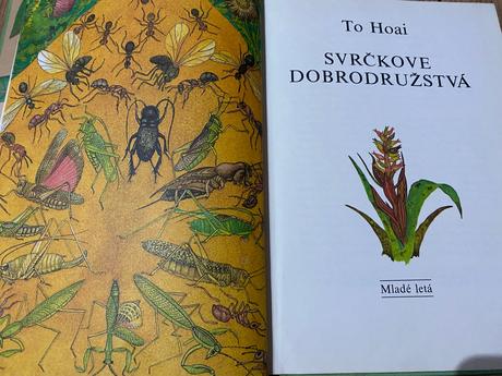 Retro stará rozprávka svrčkove dobrodružstvá,