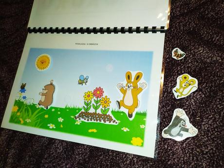 Edukačný zošit učíme sa odmala s krtkom,