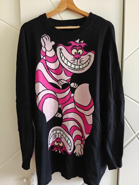 Dámsky pulóver alice in wonderland, xl