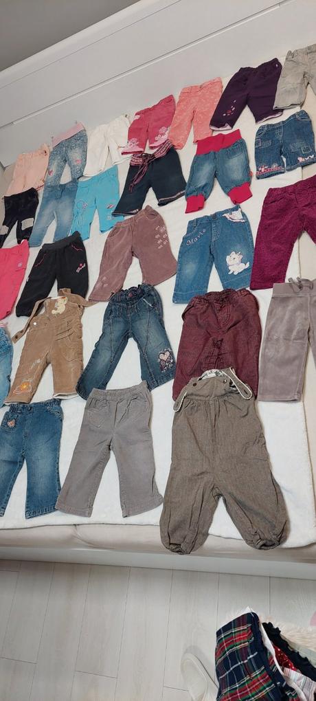 Nohavice rifle...od 56 po 84, h&m,56