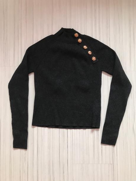 Zara rebrovaný pulovrík, zara,s