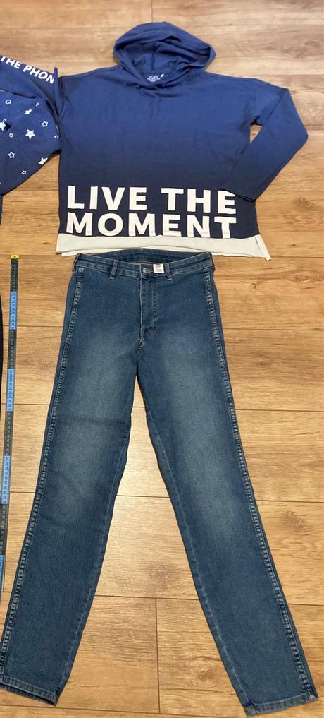 Mikina 2ks rifle 1ks, h&m,164